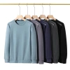 Live stream selection: German velvet men's hoodie, men's style, spring, autumn and winter long-sleeved T-shirt, high-end top layer, with a base layer underneath Specification image